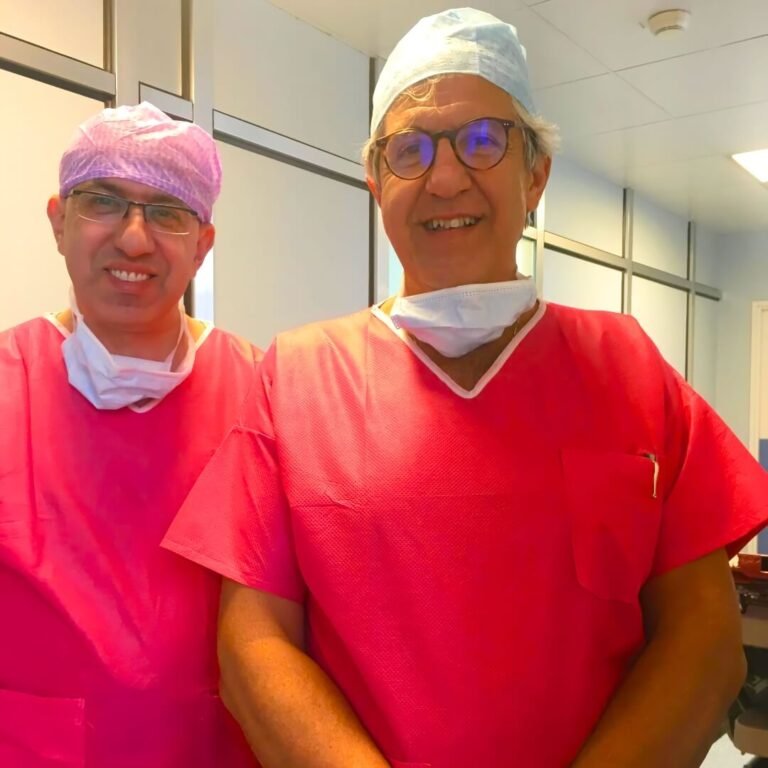 Fondation Saint Jean de Paul at Clinique Oudinot, alongside plastic surgeon Dr Alfred Fitoussi